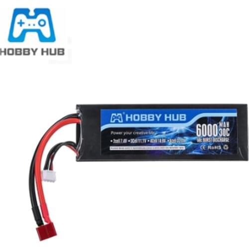 3S 11.1V 6000mAh 30/60C Lipo Battery For RC Car Truck Boat Airplane Drones helicopter Spare Parts 11.1v Battery T/XT60/JST Plug