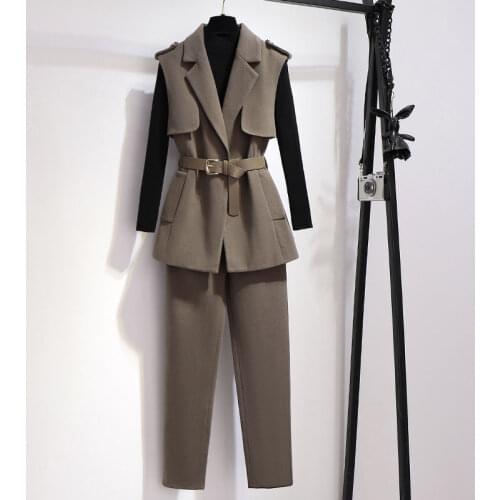 Женские осенние брючные костюмы ONEIGHTWENTY China At AliExpress