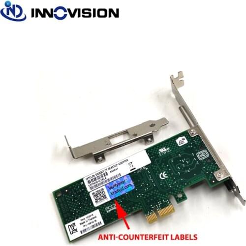 Original new intel EXPI9301CTBLK 893647 single-port intel 82574L Gigabit Ethernet card PCI-E slot single-port network card