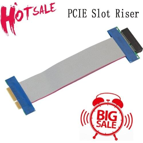 PCI-E PCIE Slot Riser 1X 4X 8X 16X Power Extension Ribbon For Graphics Card PCI E Express Adapter Extension Cable Adapter
