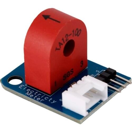 TA12-100 AC Current Transformer Current Sensor Module 0-5A 3p/ 4p Interface Transmitte Modules Board