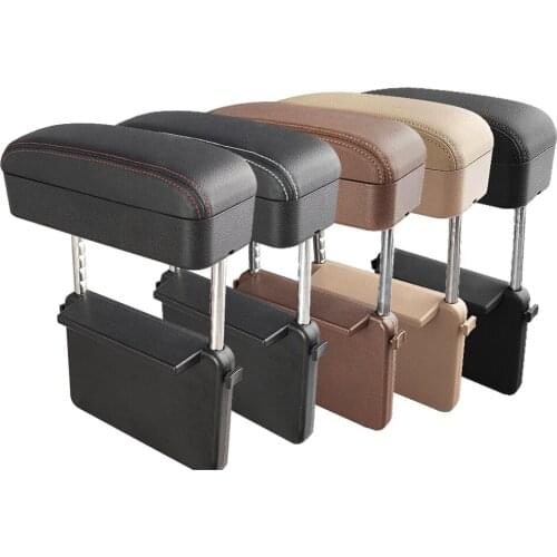 Universal Car Armrest Box Adjustable Car Center Console Arm Rest Cushion Elbow Support Auto Seat Gap Organizer Car Styling Tools