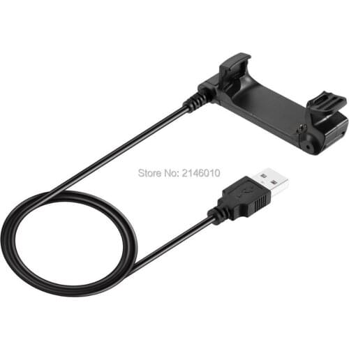 USB Data Sync Charge Cradle Dock Char ger with 1M Charging Cable for Garmin Forerunner 220 Smart Watch