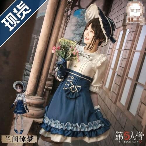 Games Identity V Cosplay Clothes Emma Woods LAN Best Dream Lolita Cute Women Costume Full Set