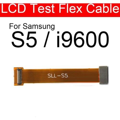LCD Display Screen Extended Test Extension Flex Cable For Samsung Galaxy S5 I9600 LCD Flex Ribbon Cable Replacement Repair