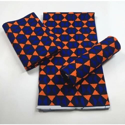 100% Cotton High Quality African Wax Prints Fabric 2021 New Guaranteed Veritable Ankara Wax african Wax Fabric 6yards N610-1