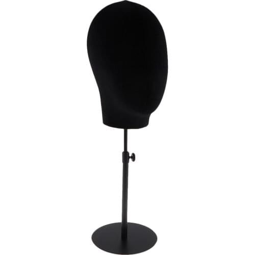 21' Mannequin Doll Head Hat Stand Wig Stand Sunglass Display Holder Wigs Making Stand Mannequin Head Hat Caps Wig Display Model