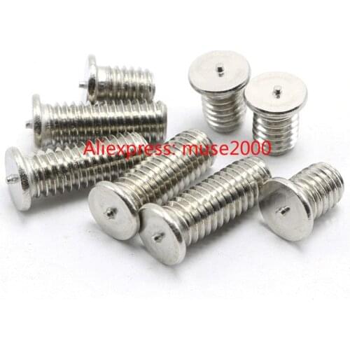 304 stainless steel UNC 10#-24 5/16-1 inch Welding Studs screw thread capaciter discharge welding board bolt