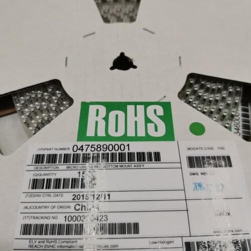 5PCS 0475890001 47589-0001 2908-05WB-MG Micro 5pusb Molex Connector Available From Stock