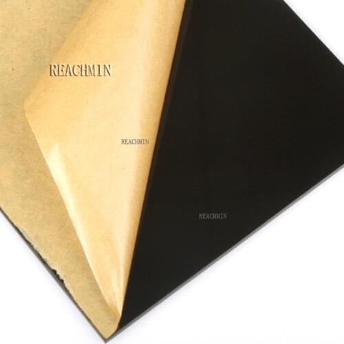 Acrylic Board Glossy Pure Black Plexiglass Plastic Sheet Organic Glass Polymethyl Methacrylate 1mm 3mm 8mm Thickness 200*200mm