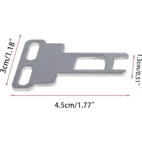 CZ93-K1 Door Safety Interlock Switch Actuating Key Silver Tone Direct Acting