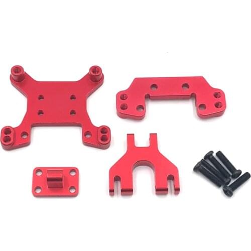 For Wltoys 124018 Metal Front & Rear Shock Absorber Tower Mount Board Upgrade Accessories 1/12 RC Car Parts