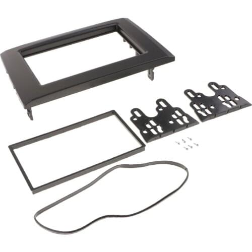 Double Din Fascia Stereo For VOLVO XC90 02-14 Dash Mount Trim Kit Frame