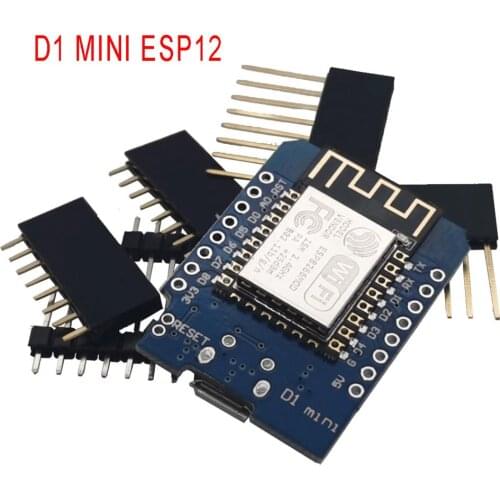 ESP8266 ESP-12 CH340G CH340 V2 V3 USB WeMos D1 Mini WIFI module Development Board ESP-12F ESP8266 D1 Mini NodeMCU 3.3V With Pins