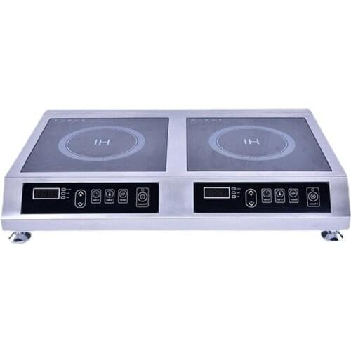 Commercial kitchen appliances easy cook electric cooktop industrial induction with 2 zones