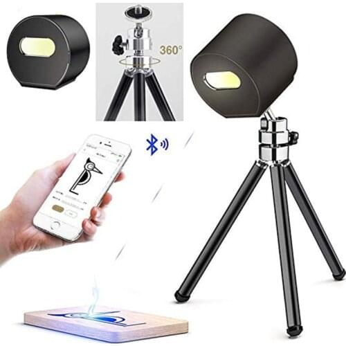 1.6W Compact Laser Engraver Machine Portable Laser Pecker Mini Desktop Laser Engraving Laser Etcher Laser Cutter Printer Safety