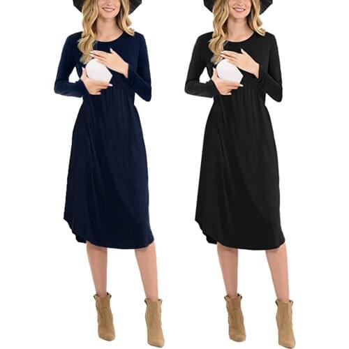 Зимние платья для беременных MONTH FIR China At AliExpress