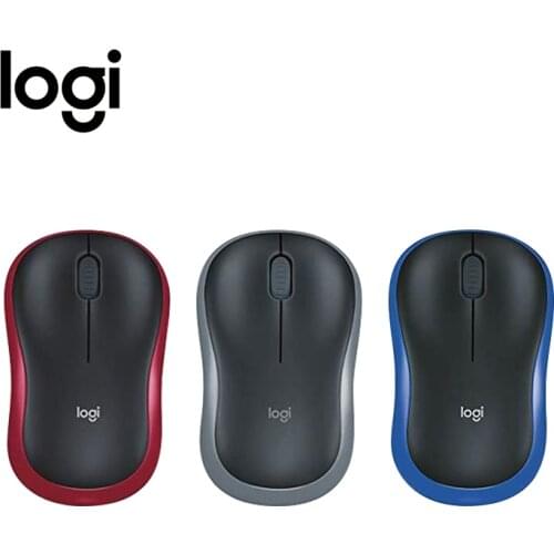 Original Box Logitech M185 Mouse 2.4G Wireless Mouse Laptop PC Computer Mice With USB Nano Receiver