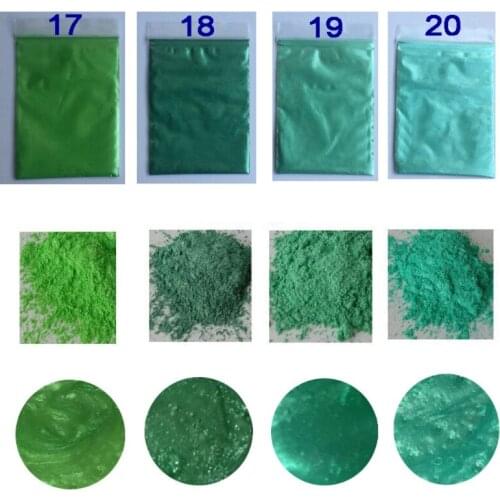 Mica Powder Epoxy Resin Pigment Dye Set 32 Colors Cosmetic Grade Mica Powder Kit