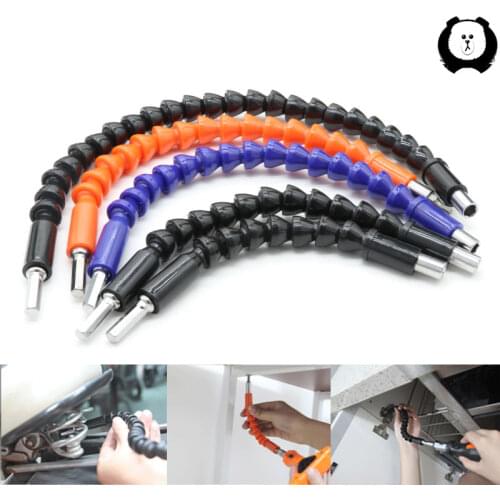 Electric Drill Screwdriver Bit Multifunctional Universal Snake flexible Hose Cardan Shaft Connection Soft Extension Rod Link