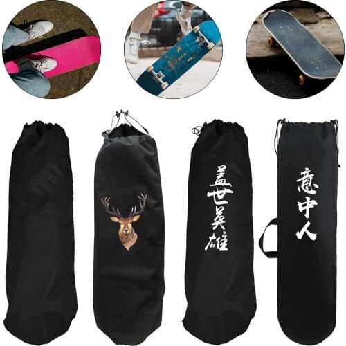 Nylon Skateboard Bag Handbag Water Repellent Scooter Longboard Carrier