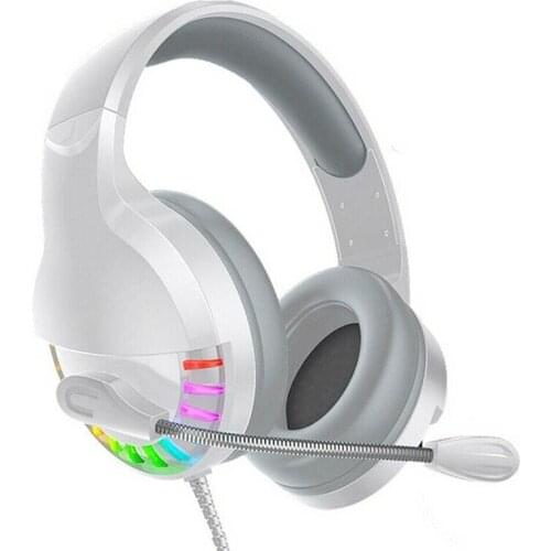 3.5mm Wired Gaming Headset Professional Stereo Headphone with Mic for PS4 Switch PC Laptop Gamer Wired Headset