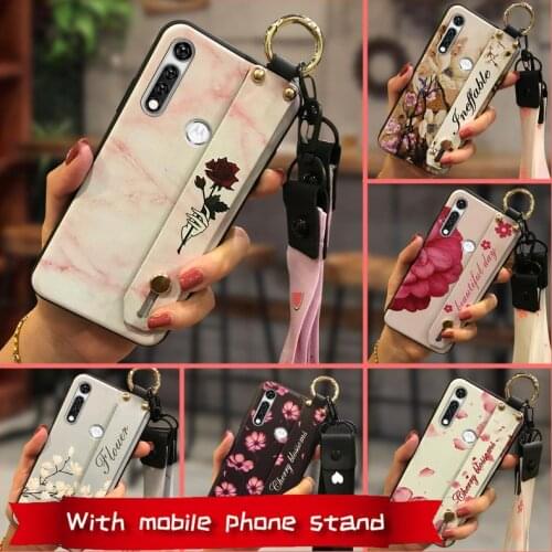 Wristband Lanyard Phone Case For Moto G Fast Durable Original Soft Back Cover New Arrival