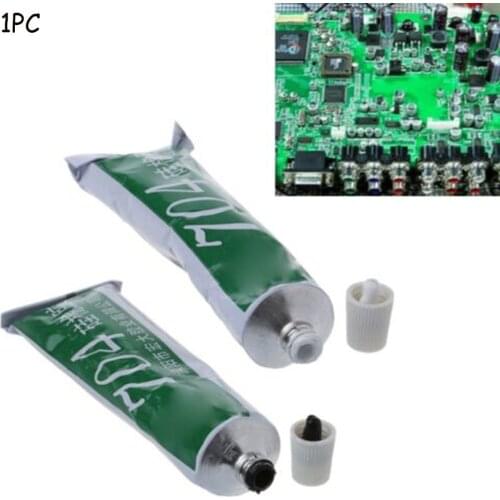 1PC Temperature Resistant Silicone Fixed Rubber Waterproof Insulating Sealant Sealing Glue Thermal Conductive Electrical Supplie