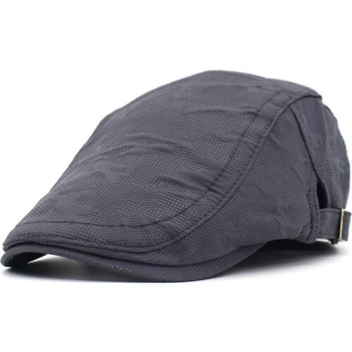2021 Summer Cotton Newsboy Caps Flat Peaked Cap Outdoor Men and Women Painter Beret Hats 29