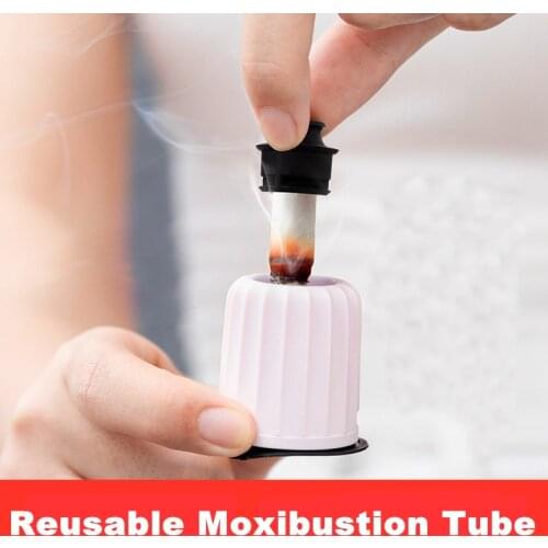 3Pcs Mini Portable Moxibustion Massage Box Moxa Moxibustion Box Acupuncture Therapy Device Body Care Supplies