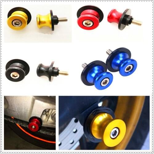 6mm 8mm 10mm swing arm Spools Sliders motorcycle Swingarm Spool slider for KTM 250XC 250XC-F 250XCF-W 250XC-W 250EXC EXC-F