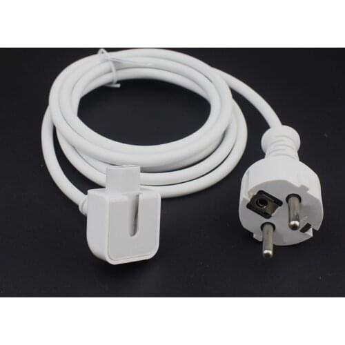 New AC Power Adapter EU Europe Plug Extension Cord 1.8M 6ft Cable For Mac for MacBook Pro Laptop Adapter Charger Type