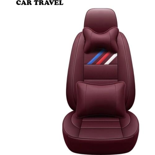 Genuine Leather auto custom car seat cover For peugeot 206 407 508 308 301 3008 2017 205 106 307 207 2008 4008 5008 car seats