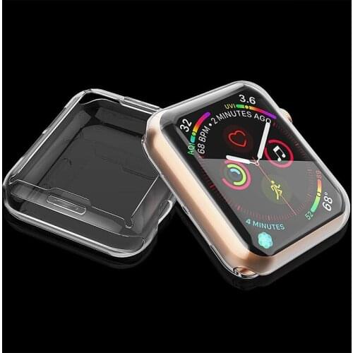 Watch case for apple watch 6/5/4/3/2/SE full Screen Protective Cover iwatch apple watch band 44mm 42mm 40mm 38mm Accessories
