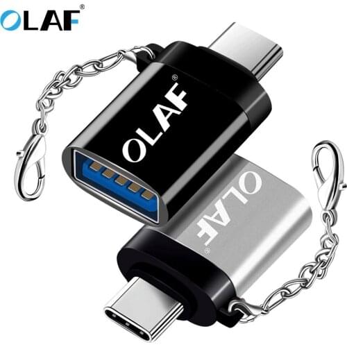 OLAF USB C OTG Type C To USB 3.0 OTG Type-C Adapter Converter Cable For Samsung S8 S9 One Plus 6t 6 5t Huawei Xiaomi Type c OTG