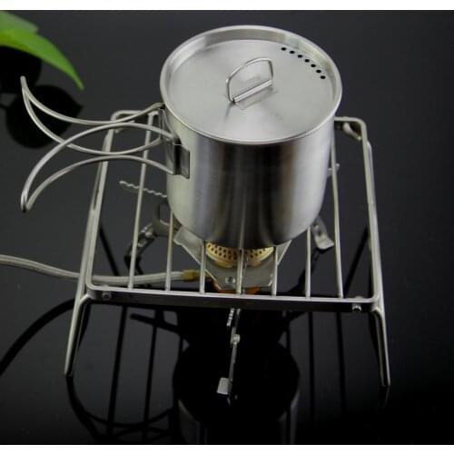 Mini Pocket BBQ Grill Portable Stainless Steel BBQ Grill Folding Grill Barbecue Accessories for Home Park Use for Park Camping