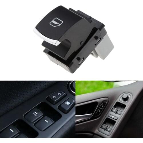 Window Switch Cover For VW Passat B6 Golf A5 Touran Sagitar Magotan Jetta Caddy Electric Passenger Side Window Button Switch