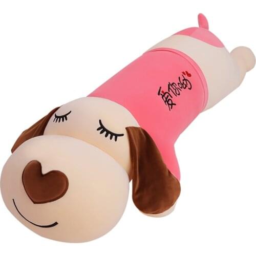 The new large plush dog plush toy cute plush dog doll pillow male and female birthday gifts