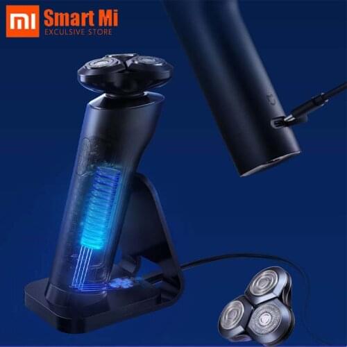 Original Xiaomi Mijia S700 Electric Shaver Mens Beard Trimmer Portable Razor Washable Type-C Ceramic Blade Shaving For Machine