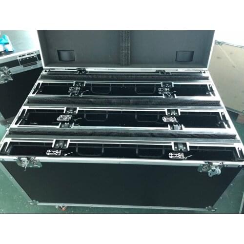 Flight Case P3.91 die casting aluminum,500mmx1000mm aluminium die casting cabinet, P3.91 P4.81 Flight Case, 1 Pack 6 flight case