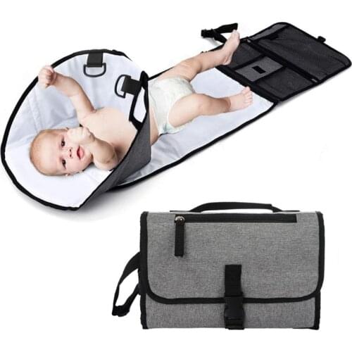 Multifunction Nappy Diaper Protable Clutch Foldable Mat Baby Changing Travel Pad