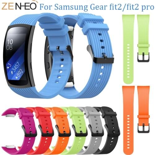 L/S Silicone Watchband For Samsung Gear Fit 2 Pro watch strap for Samsung Gear Fit 2 bracelet wristbands Smart accessories bands