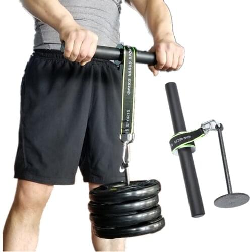 Forearm Wrist Blaster Roller Trainer Arm Triceps Strength Trainer Power Weight Lifting Rope Gripper Strengthener Equipment