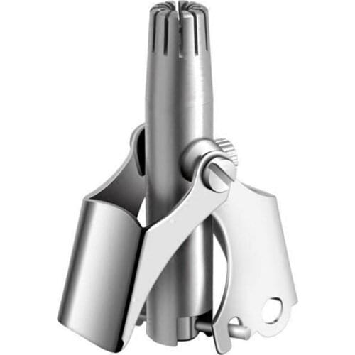 Kemei Nose Hair Trimmer Vibrissa Manual Washable Rhinothrix Cutter Shaver