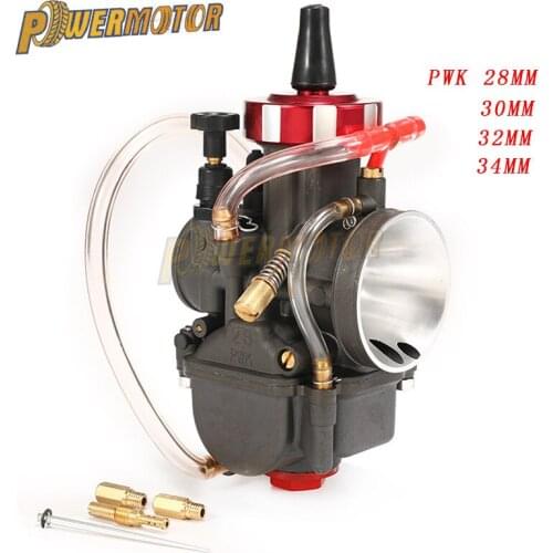 Universal Carburetor 4T Engine PWK 28 30 32 34mm For 150-400 CC Modify Off Road Motorcycle UTV ATV With Power Jets