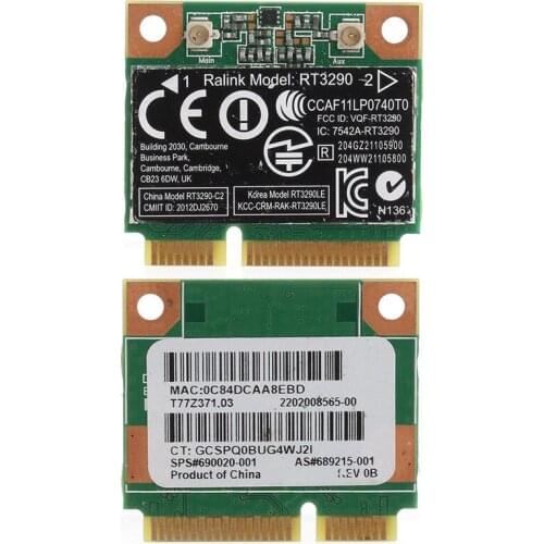 Wi-Fi Wireless Network Card 150M Bluetooth-compatible for RT3290 HP Pavilion G7-2000 Ralink