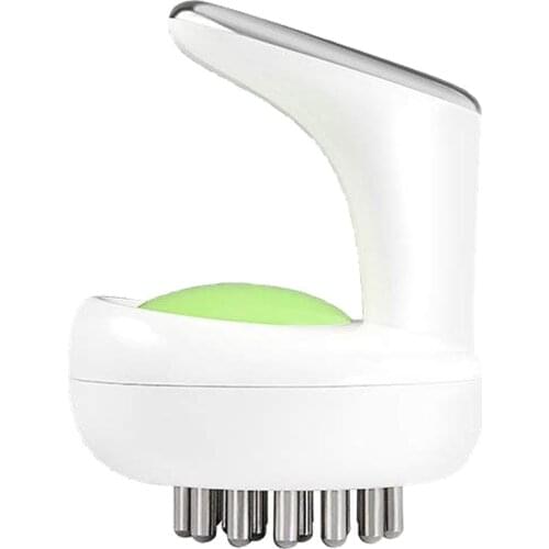 Health Care Body Massage Brush EMS Stimulation Massager Slimming Machine Brush for Cellulite Neck Back Shoulder Belly Meridian