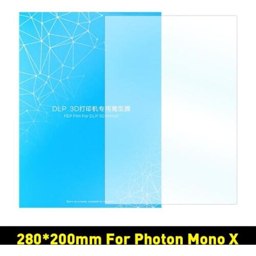 FEP Film For Photon Mono X Resin 3D printer 280x200mm SLA/LCD FEP Sheets 0.15mm FEP Film For Duplicator D8 Ld-003 8.9 Inch Lcd
