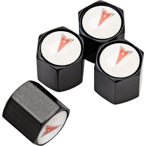 For Pontiac fiero grand am grand prix bonneville vibe Aztek Wheel Tire Valve Dust Caps Cover Car Accessories Tyre Decoration