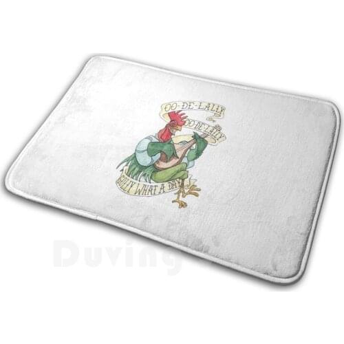 Oo De Lally Carpet Mat Rug Cushion Soft Non - Slip Fox Robin Hood 80s 70s Animation Animated Kids Kids Film Fairy Tail Folk